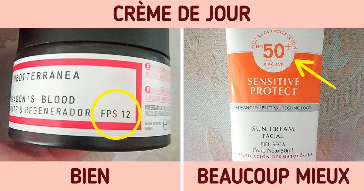 7 Caractéristiques qui peuvent être utiles pour le choix de ta crème de jour ou de nuit