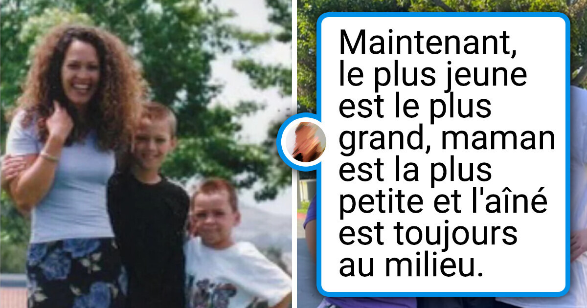 15+ Personnes qui ont absolument réussi leur recréation de photo de famille