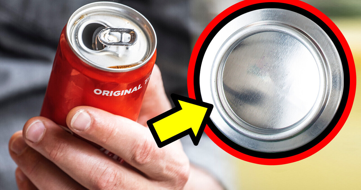 La raison géniale pour laquelle les canettes de soda ont un fond incurvé