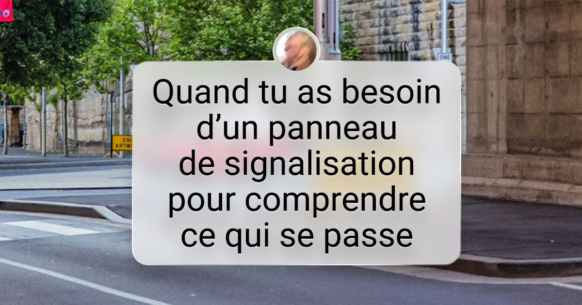18 Panneaux routiers très explicites mais qui sortent complètement de l’ordinaire