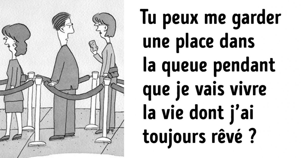 Voici 25 bandes dessinées sur des tranches de vie du magazine New Yorker Voici 25 bandes dessinées sur des tranches de vie du magazine New Yorker