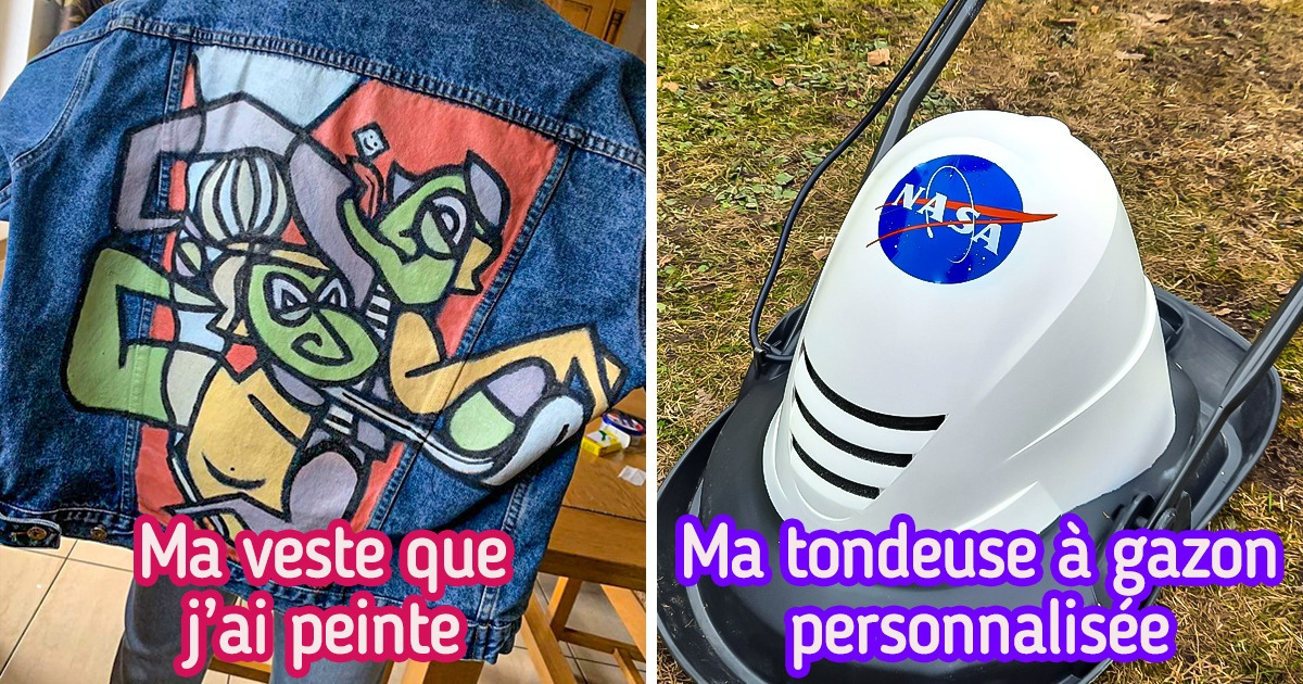 17 Personnes qui ne voulaient plus se contenter d’un produit normal et l’ont personnalisé à leur goût