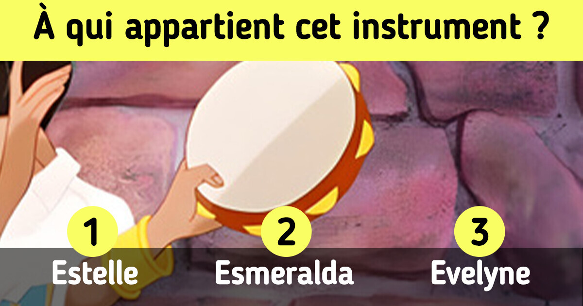 Quiz : Seul un vrai fan de Disney peut reconnaître les dessins animés cachés derrière ces objets Quiz : Seul un vrai fan de Disney peut reconnaître les dessins animés cachés derrière ces objets