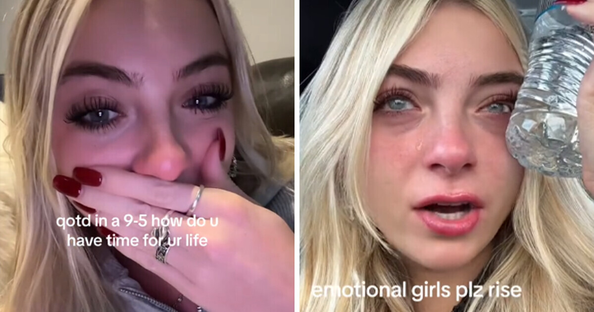 Quand le travail de 8 heures détruit la vie sociale d’une génération Z : elle pleure sur TikTok pour se défouler