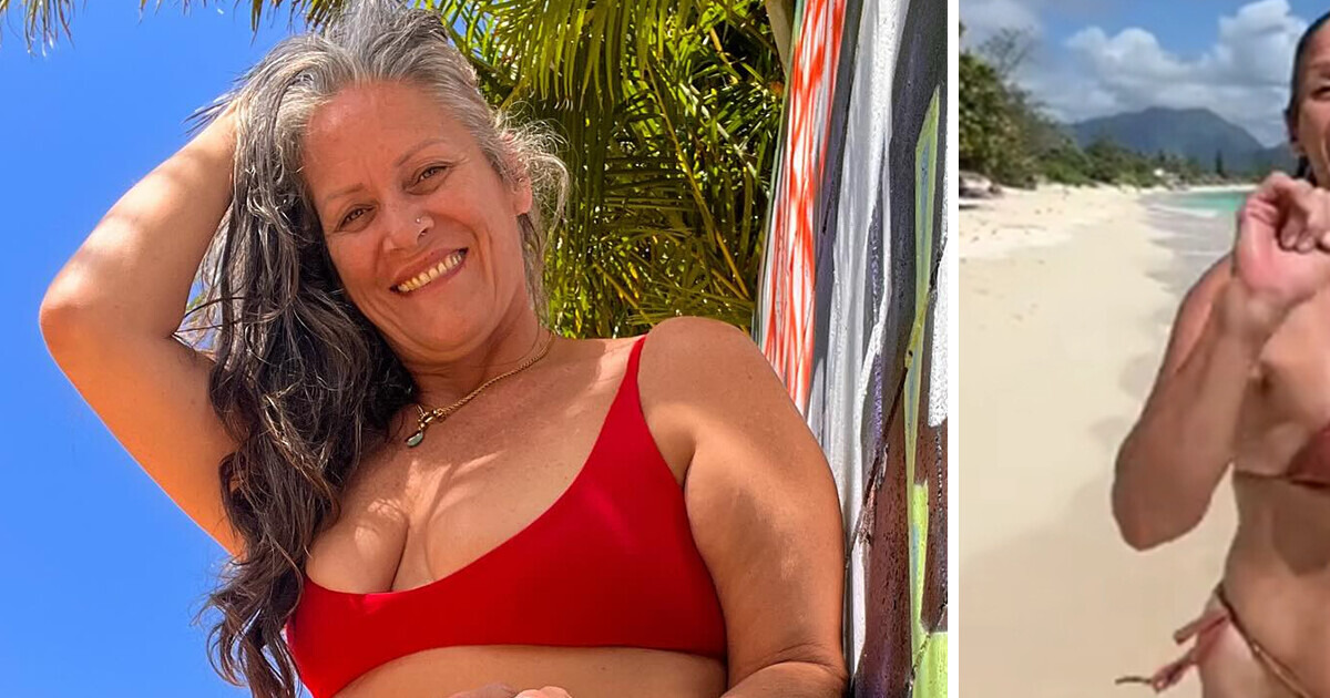 Elle défie les normes d'âge avec des bikinis échancrés, et suscite le débat sur la toile Elle défie les normes d'âge avec des bikinis échancrés, et suscite le débat sur la toile