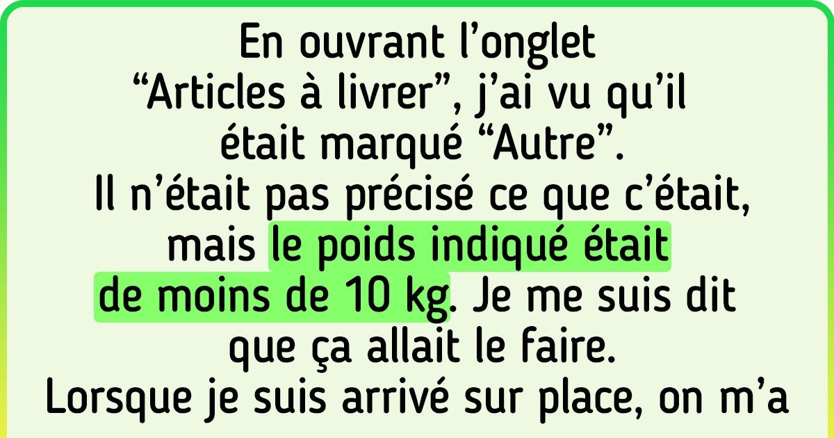 15+ Histoires qui prouvent que le métier de livreur peut réserver des surprises
