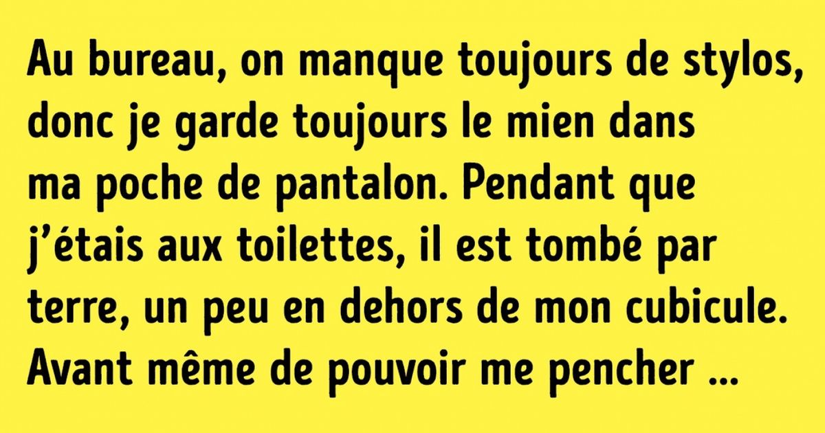 Voici 14 histoires sur ces moments étranges pendant lesquels le travail devient amusant