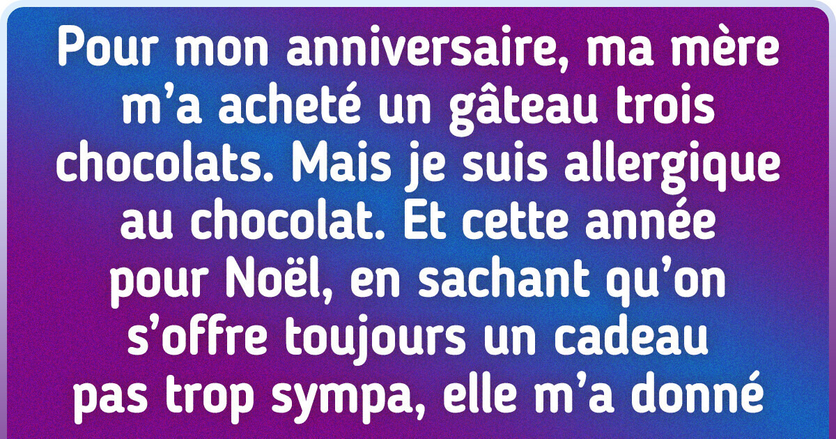 17 Personnes qui ne s’attendaient pas à des cadeaux très étranges et embarrassants 17 Personnes qui ne s’attendaient pas à des cadeaux très étranges et embarrassants