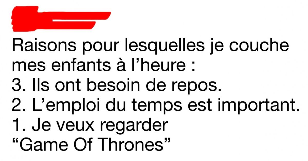 Ces 18 tweets prouvent qu’il est nécessaire d’avoir un bon sens de l’humour quand on est parents... Ces 18 tweets prouvent qu’il est nécessaire d’avoir un bon sens de l’humour quand on est parents...
