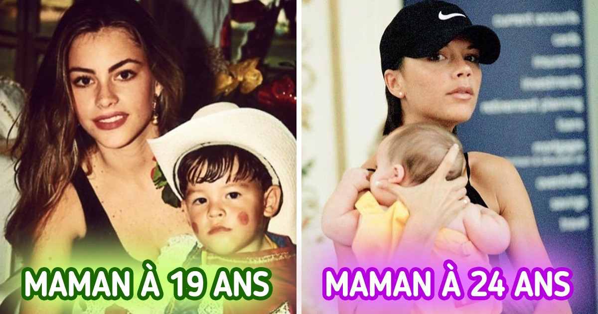 10 Célébrités devenues mamans très jeunes prouvent que l’amour n’a pas de limites