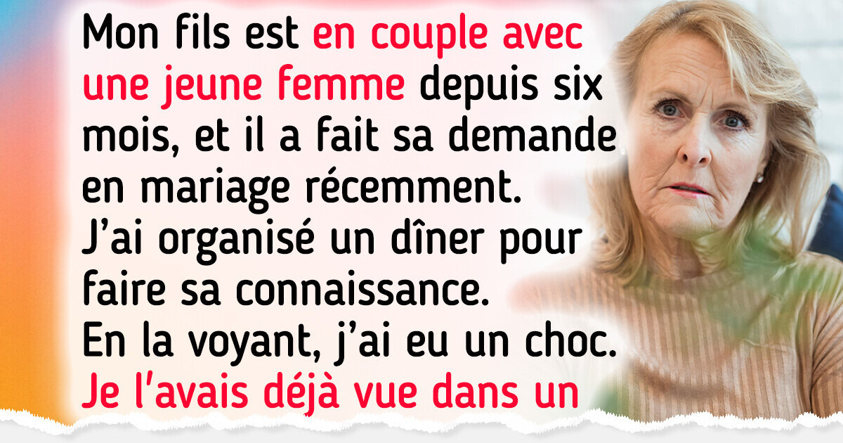 Mon fils a amené sa fiancée à la maison, et ma première réaction a été d'appeler la police Mon fils a amené sa fiancée à la maison, et ma première réaction a été d'appeler la police