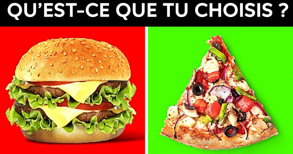 Je Devine Ton Âge et ta Taille Grace à Tes Choix de Fast-Food Je Devine Ton Âge et ta Taille Grace à Tes Choix de Fast-Food