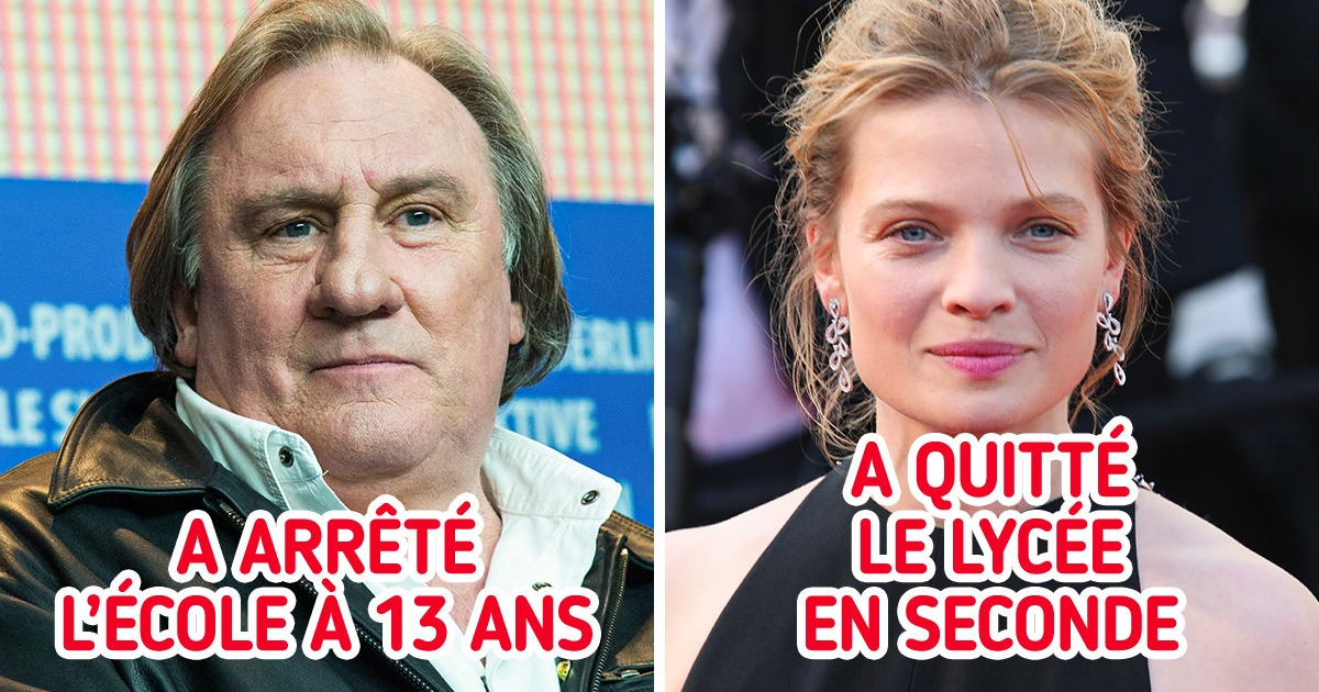 9 Artistes qui, malgré leur parcours scolaire difficile, ont réussi à atteindre la célébrité
