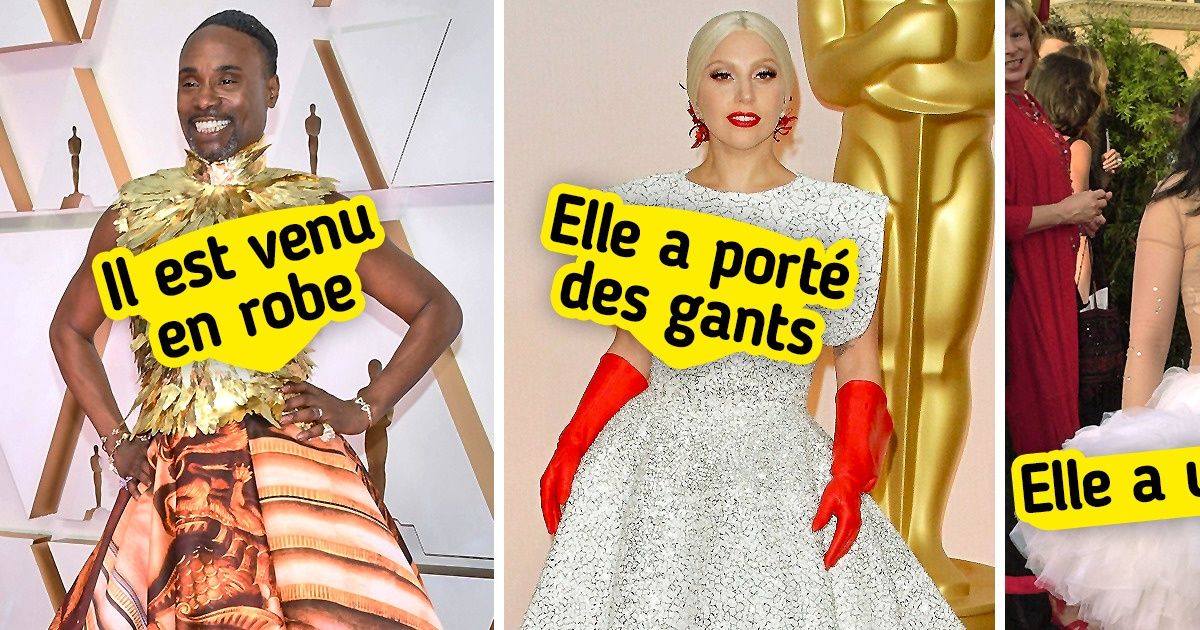 17 Stars qui ont oublié les règles d’étiquette et porté des tenues uniques en public