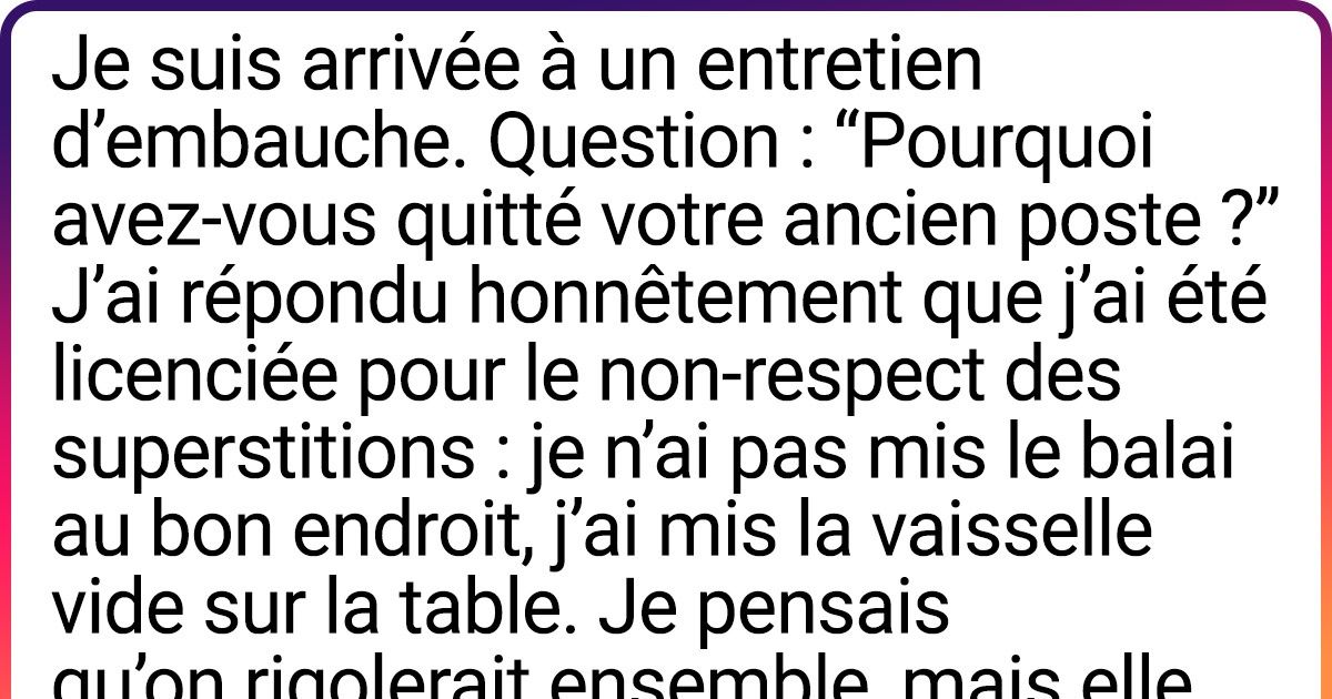 17 Personnes qui n’ont pas été embauchées pour des raisons vraiment ridicules 17 Personnes qui n’ont pas été embauchées pour des raisons vraiment ridicules