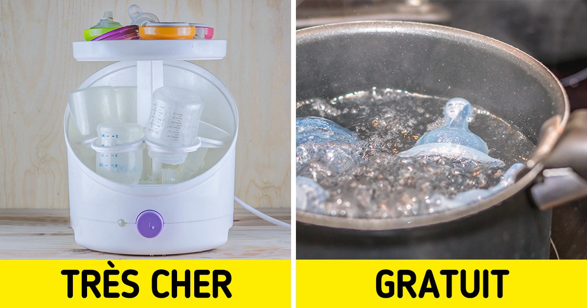 10 Choses pour bébés pour lesquelles tu ferais mieux de ne pas dépenser un seul centime