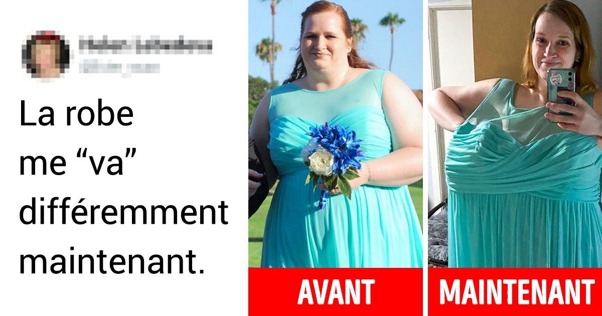 16 Personnes qui ont fait preuve de beaucoup de courage pour changer leurs habitudes
