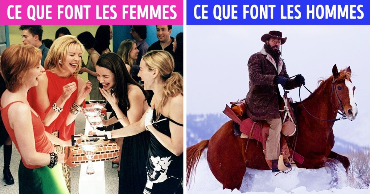 Voici les deux principales règles des réalisateurs expliquant comment se comporteront les personnages de leurs films selon leur sexe