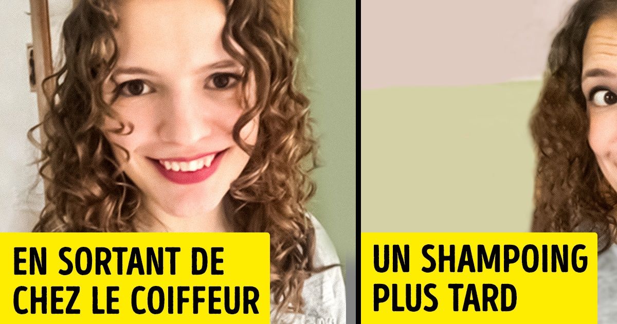 20+ Situations que seule une personne aux cheveux bouclés peut comprendre