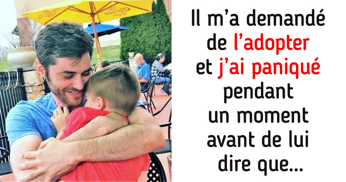 “Je peux t’appeler papa maintenant ?” Un enfant demande à un homme de devenir son fils “Je peux t’appeler papa maintenant ?” Un enfant demande à un homme de devenir son fils