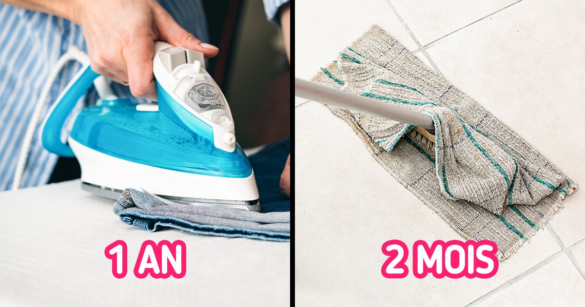 9 Choses que nous utilisons jusqu’à leur dernier souffle, alors qu’elles doivent être changées