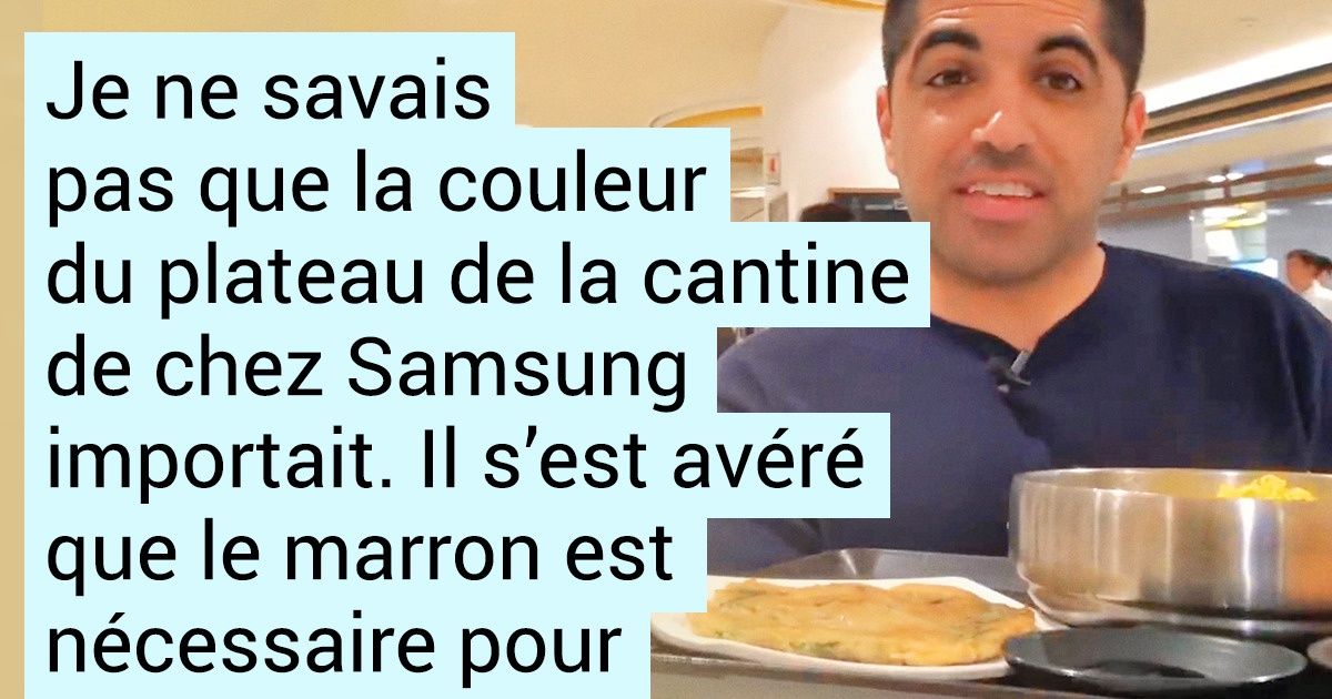 La Vraie vie des employés qui fabriquent des produits de renommée mondiale