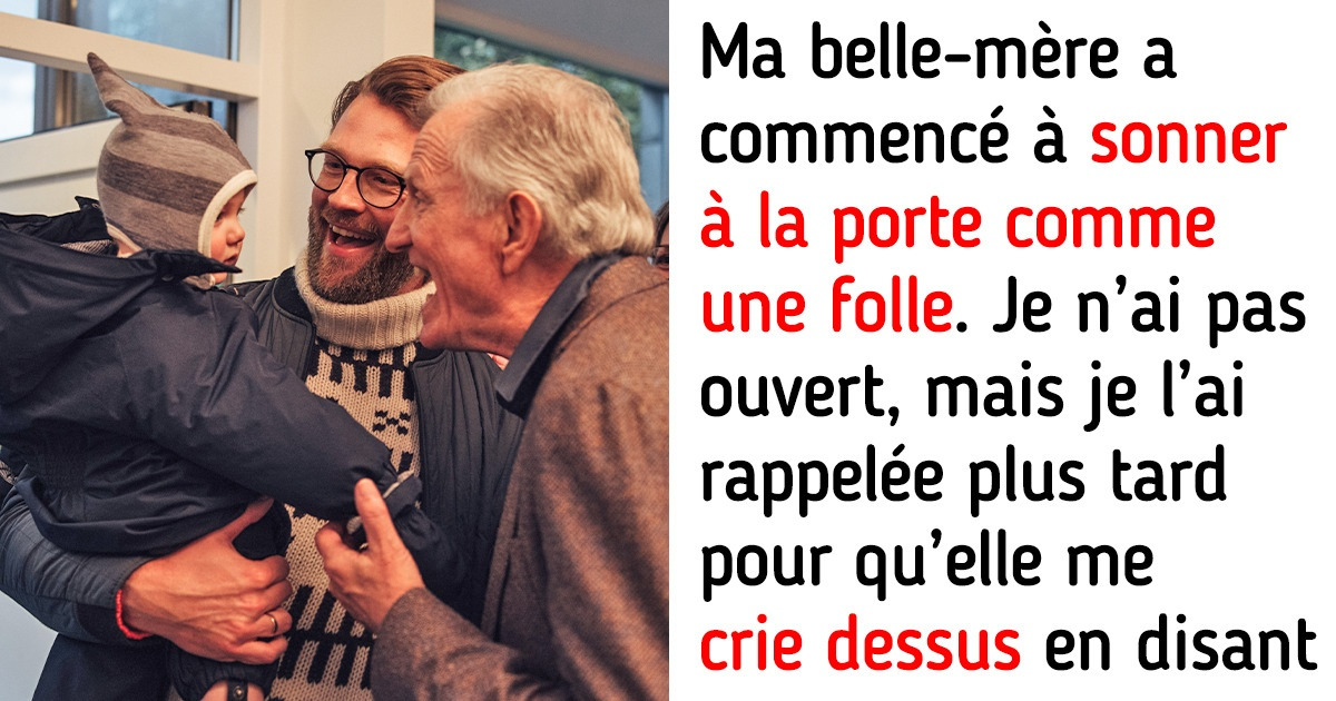 Un homme en veut à sa belle-mère qui passe toujours à l’improviste et provoque chez lui une vive colère Un homme en veut à sa belle-mère qui passe toujours à l’improviste et provoque chez lui une vive colère