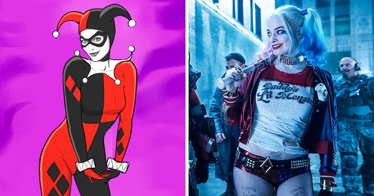À quoi ressembleraient les personnages des films de Marvel et DC si leurs costumes avaient été créés en se fondant sur les premières bandes dessinées