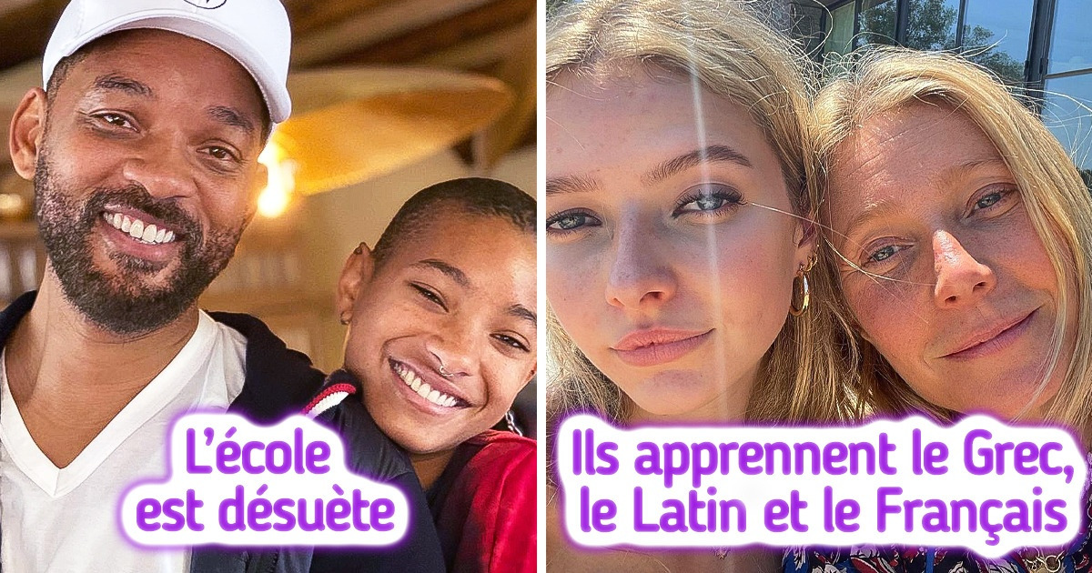 9 Parents célèbres qui ont décidé de scolariser leurs enfants à la maison expliquent leur choix 9 Parents célèbres qui ont décidé de scolariser leurs enfants à la maison expliquent leur choix