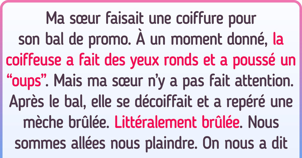15 Histoires chez le coiffeur qui donnent envie de s’exclamer : “Et tu as payé pour ça ?”