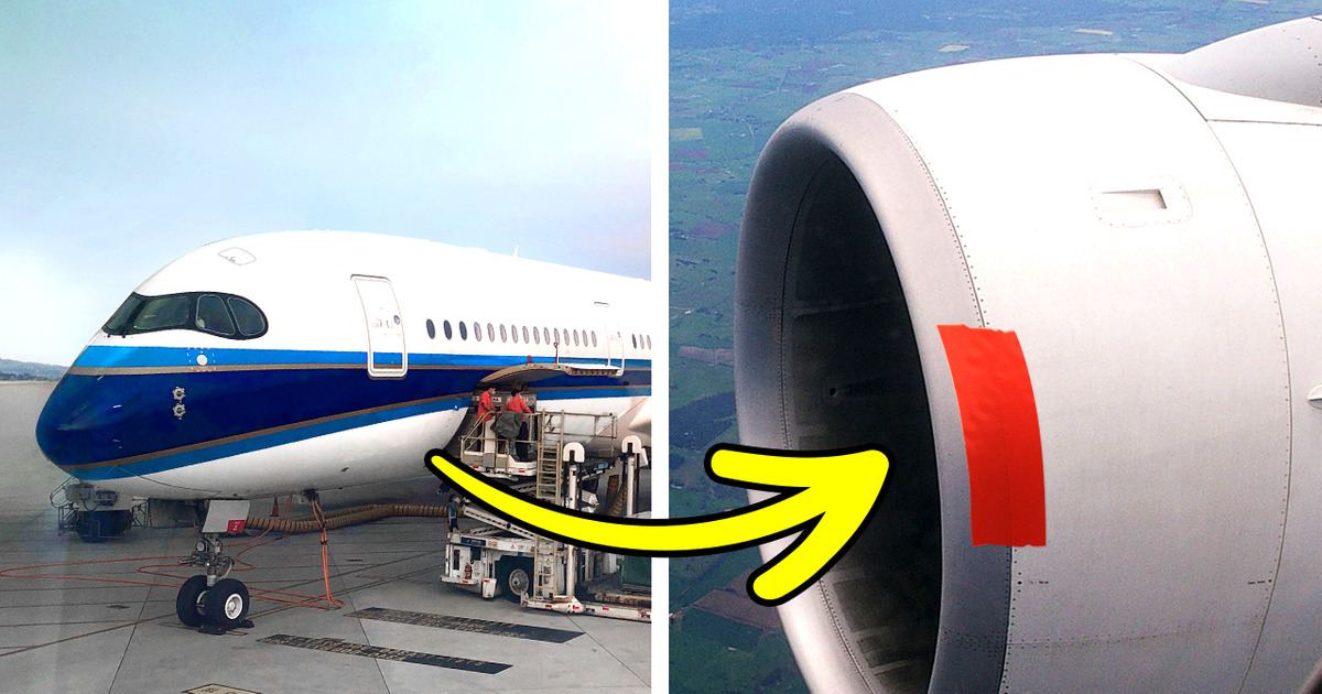 Voici Pourquoi Il Est Possible De Réparer Les Avions Avec Du Ruban Adhésif Voici Pourquoi Il Est Possible De Réparer Les Avions Avec Du Ruban Adhésif