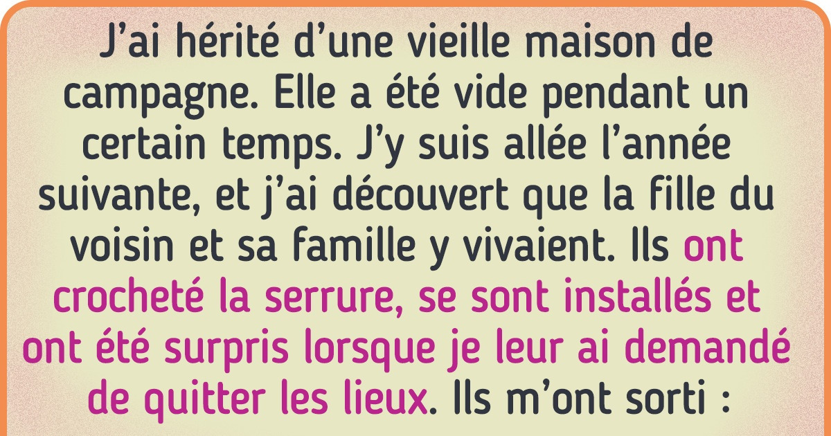 19+ Histoires sur les voisins d’une impolitesse sans précédent 19+ Histoires sur les voisins d’une impolitesse sans précédent
