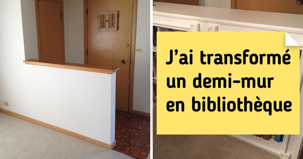 25 Internautes qui ont astucieusement rénové leur maison (et certains ont de sacrées bonnes idées)