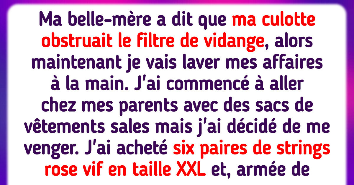 Ma belle-mère a essayé de me virer de la famille, mais son plan a échoué