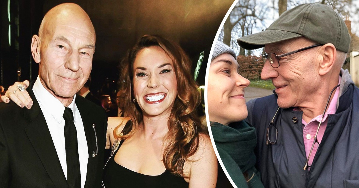 Patrick Stewart et sa femme prouvent que la combinaison d’un esprit mûr et d’un jeune peut fonctionner