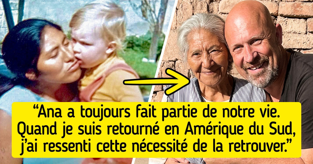 Un Espagnol a traversé terre et mer pour retrouver sa nounou après 45 ans