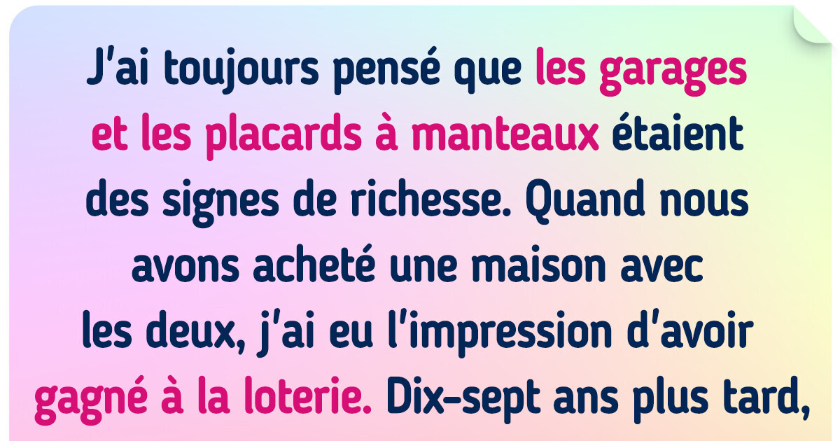 15 Signes de richesse auxquels les gens croyaient dans leur enfance