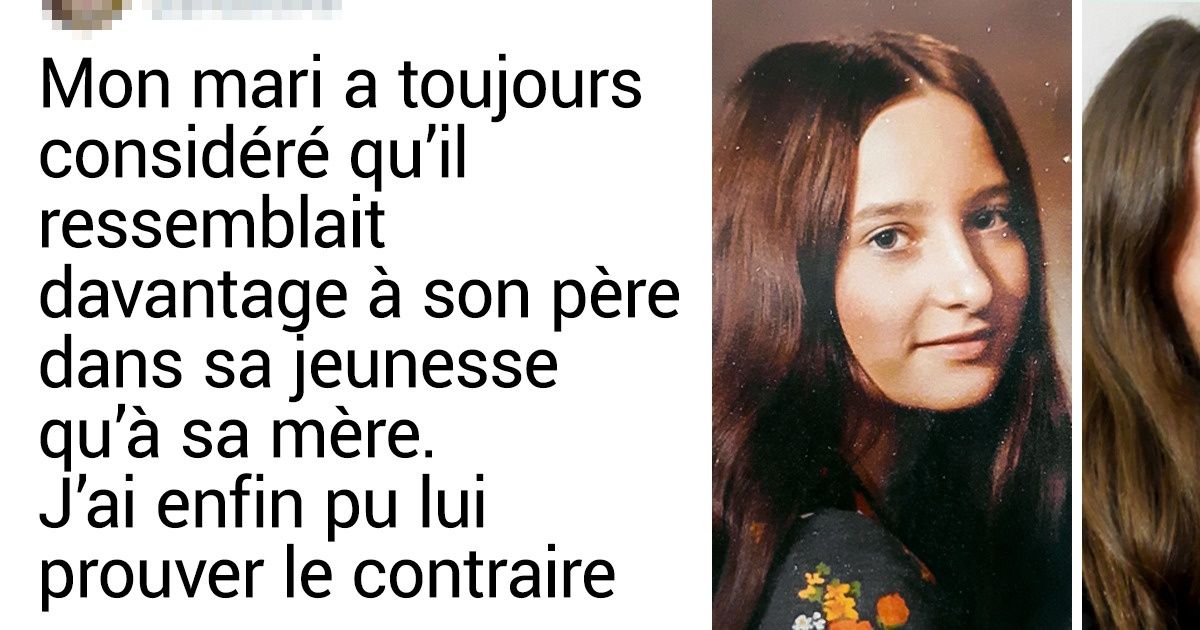 17 Personnes que la Nature a tout simplement copié sur leurs ancêtres