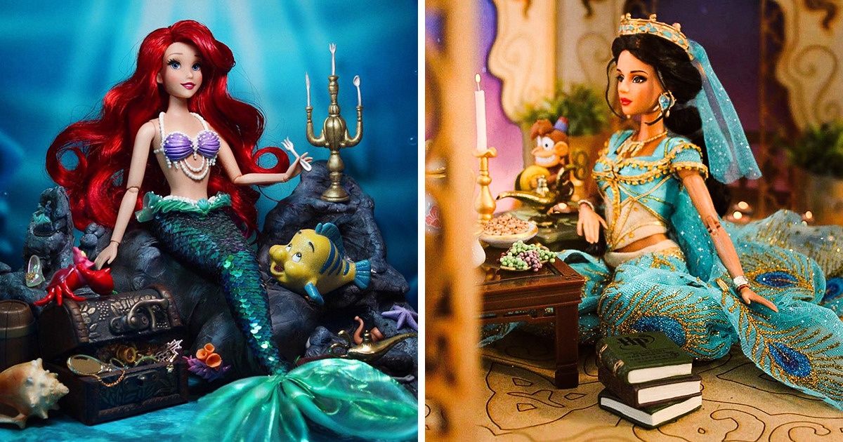 Un collectionneur brésilien reproduit de superbes décors de films Disney avec ses poupées Barbie Un collectionneur brésilien reproduit de superbes décors de films Disney avec ses poupées Barbie