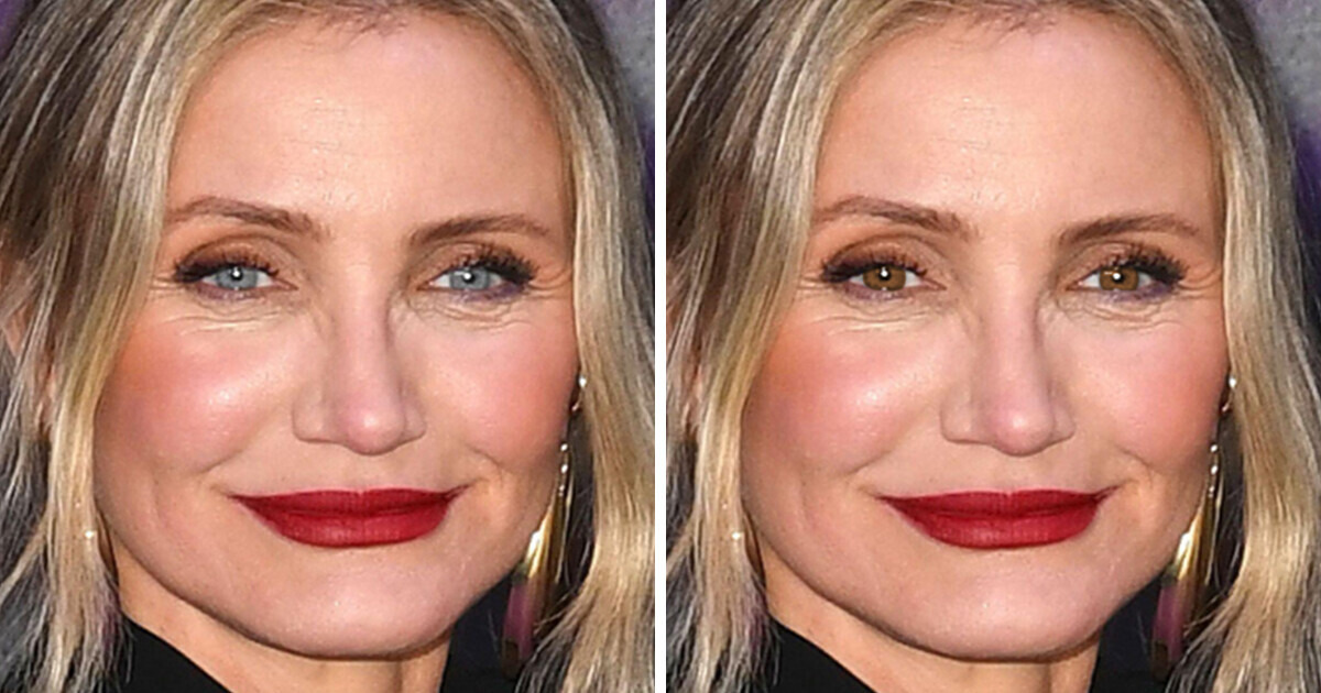 Nous avons imaginé 16 stars avec des yeux différents, et le résultat est surprenant Nous avons imaginé 16 stars avec des yeux différents, et le résultat est surprenant