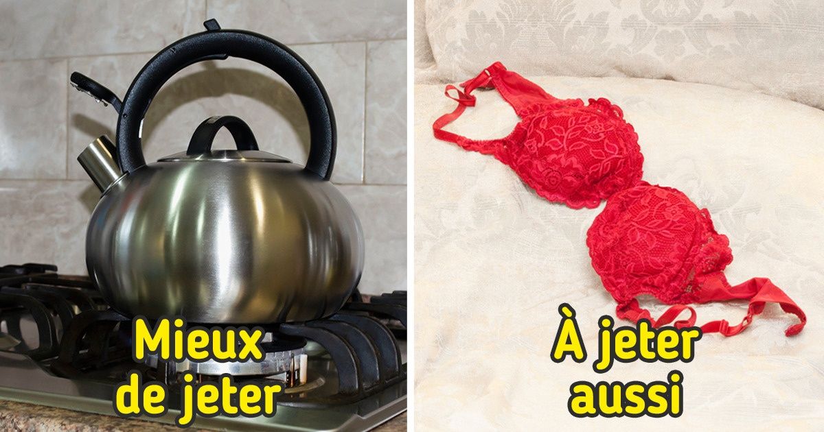 12 Choses inutiles dont nous n’osons pas nous débarrasser