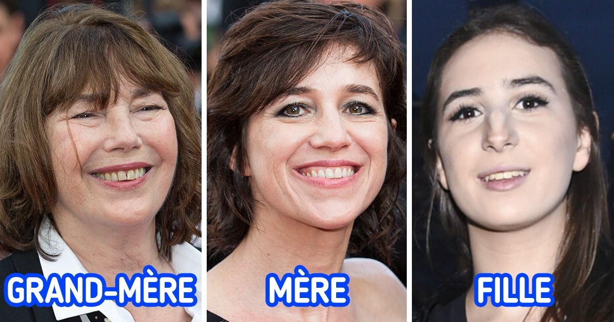 11 Photos qui réunissent trois générations de la famille des célébrités que nous connaissons aujourd’hui