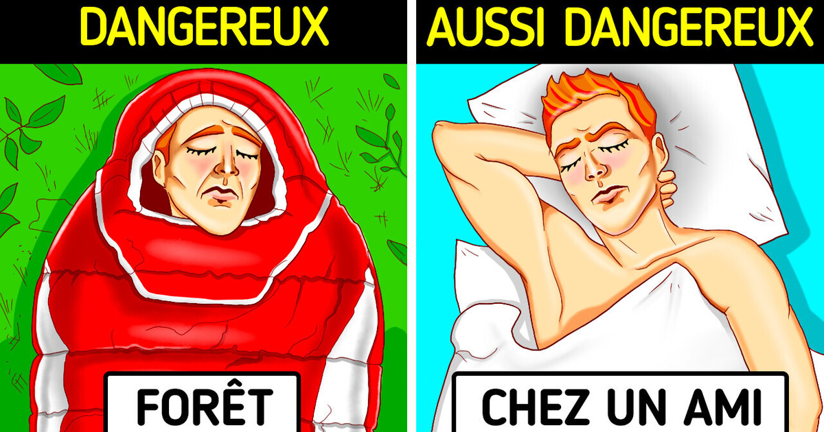 Ce qui Arrive à ton Corps Quand tu Dors dans un Nouvel Endroit