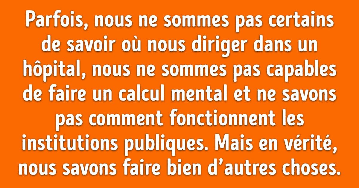 Maman, en réalité, nous faisons semblant d’être idiots