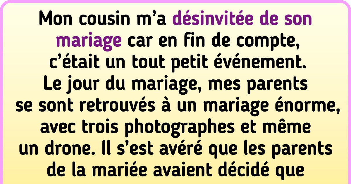18 Mariages qui ne se sont pas passés comme les mariés l’avaient prévu