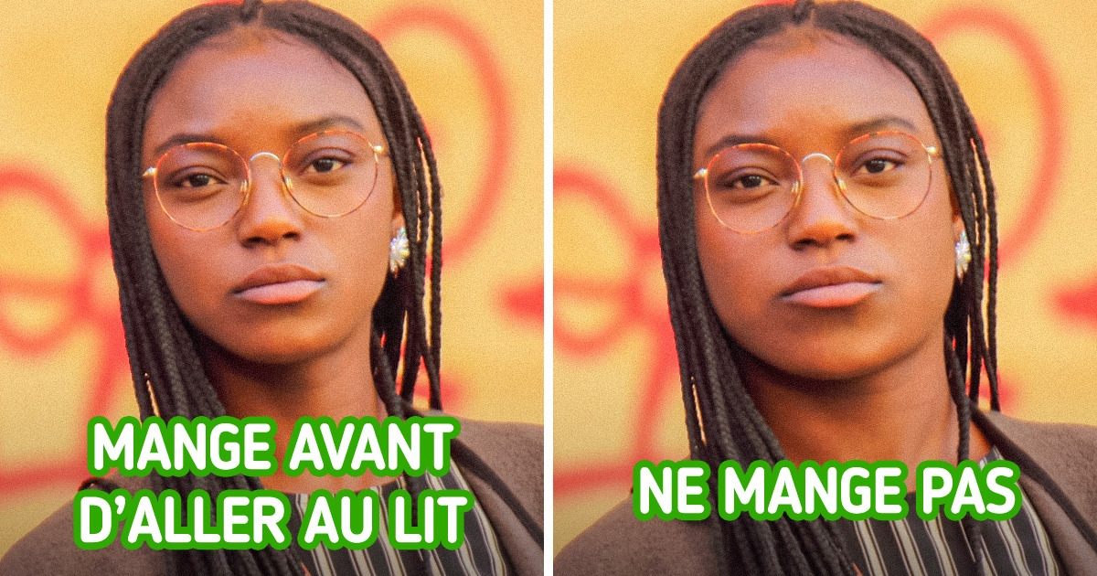 Découvre ce qui se passe lorsque tu manges avant d’aller au lit