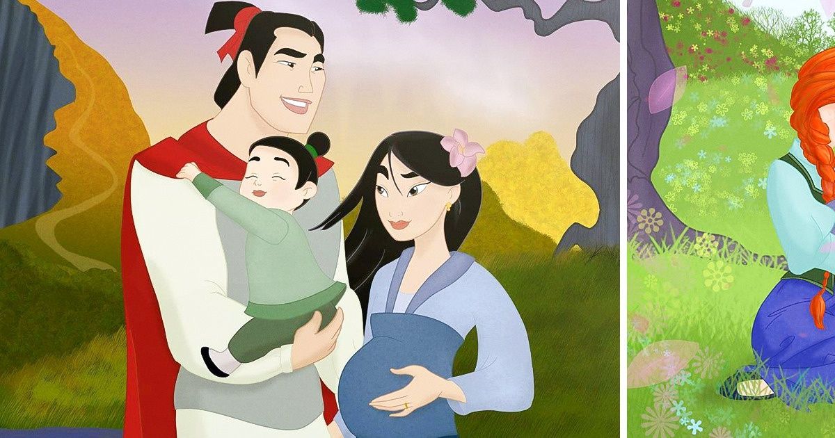 Une Artiste a imaginé à quoi ressembleraient 18 couples de Disney s’ils avaient des enfants Une Artiste a imaginé à quoi ressembleraient 18 couples de Disney s’ils avaient des enfants
