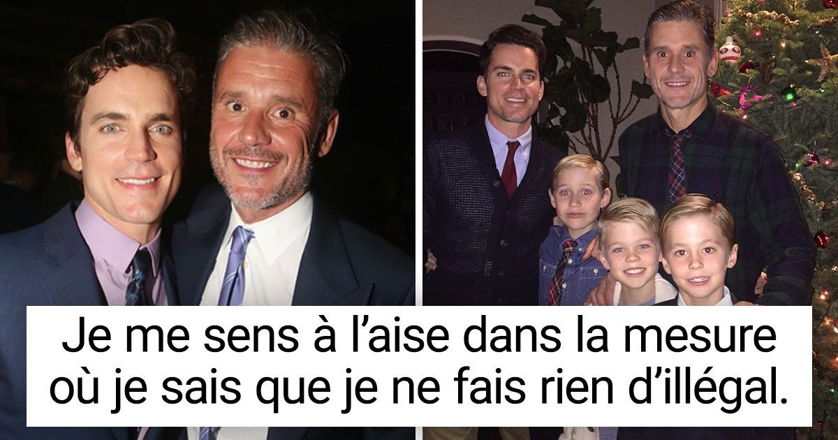 “Notre aîné a fait son coming out en tant qu’hétéro” : Matt Bomer raconte sa parentalité avec son partenaire Simon Halls