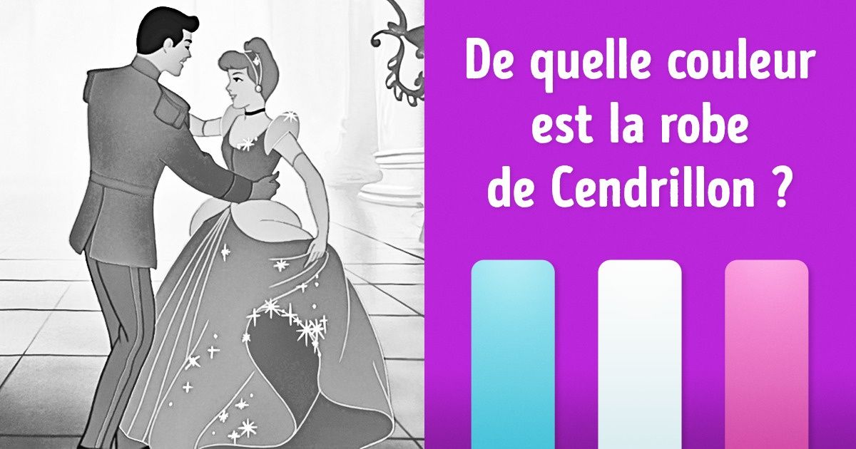 Test : devine la couleur des tenues portées par les héroïnes de Disney Test : devine la couleur des tenues portées par les héroïnes de Disney
