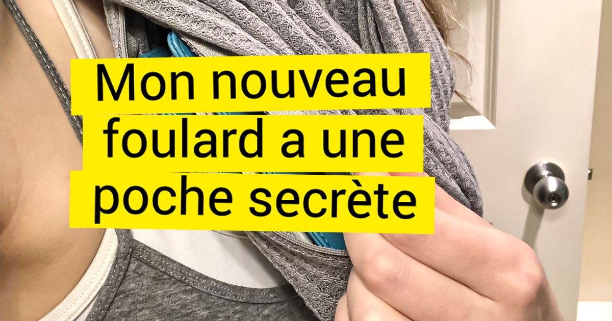 17 Poches originales dont le contenu va probablement te surprendre